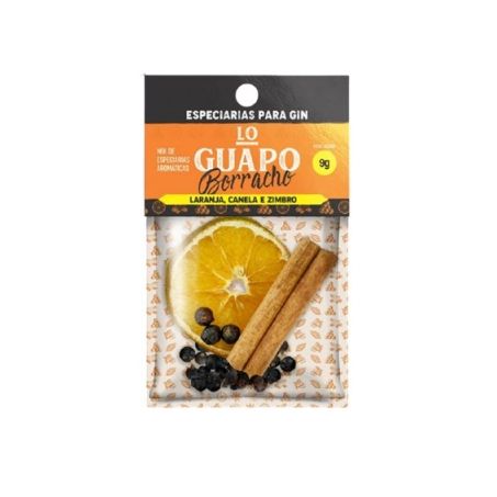 LO GUAPO BORRACHO CANELA ZIMBRO LARANJA 9G