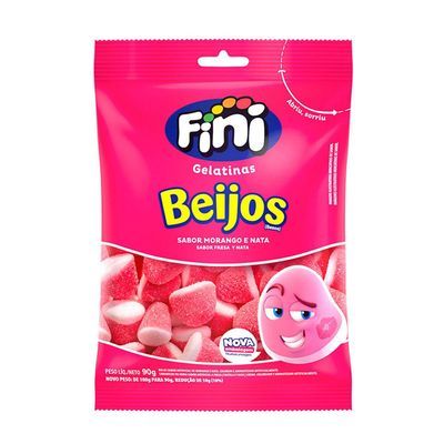 Bala beijos fini 90g