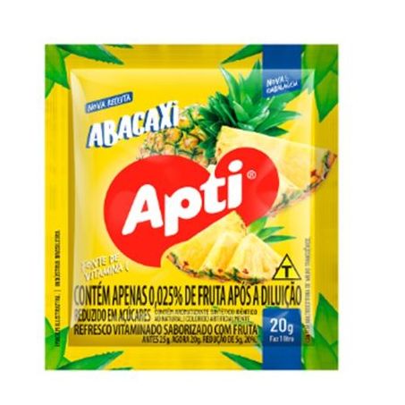 Refresco em po apti abacaxi 20g