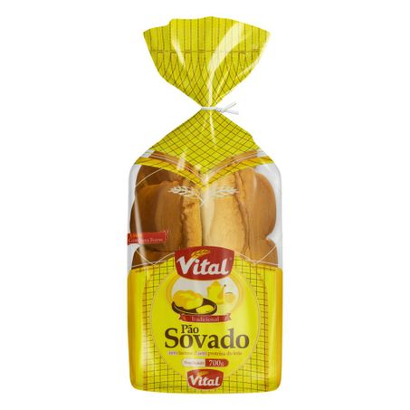 Pão sovado tradicional zero lactose vital