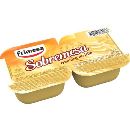 Sobremesa lactea frimesa 200g chocolate branco