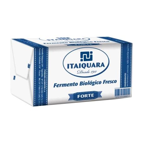 Fermento Biológico Fresco Itaiquara Pacote 500G