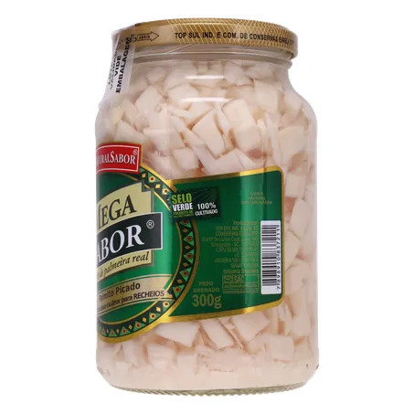 Palmito mega sabor picado 300g 360-6