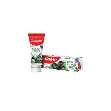 GEL DENTAL COLGATE NATURAL EXTRACTS CARVAO ATIVADO 70G (091809)