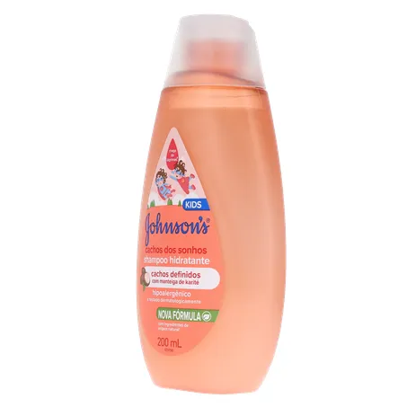 Shampoo Infantil Johnsons Kids Cachos Dos Sonhos 200ml 360-5