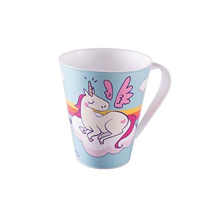 CANECA PLASUTIL 360ML UNICÓRNIO