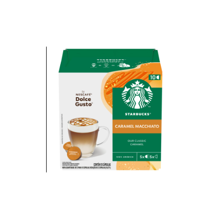 Cafe starbuks caramel macchiato 10caps 106,5g