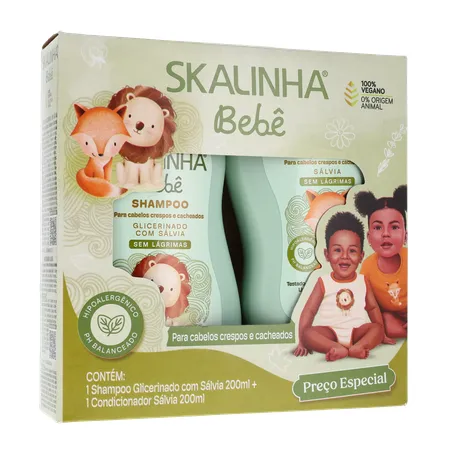 Kit shampoo + cond skalinha salvia 200ml 360-34