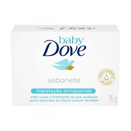 Sabonete dove baby hidratação enriquecida 75g