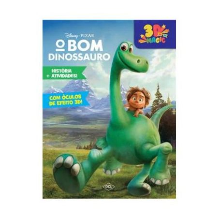 Livro 3 d magic o bom dinossauro
