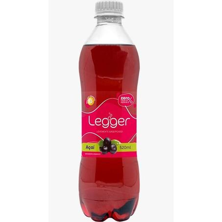 ÁGUA SABORIZADA LEGGER AÇAI 520ML