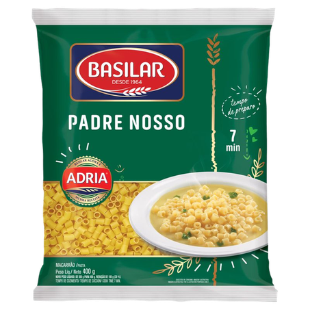 MACAR.BASILAR SEMD.P.NOSSO 400G