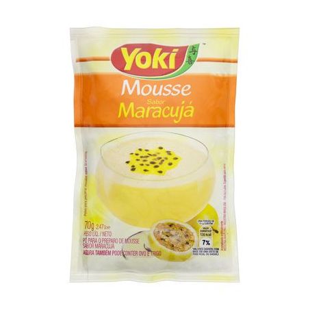 MOUSSE MARACUJA YOKI 70G