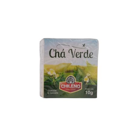 Chá Verde Chileno Caixa com 10un - 10gr 360-59