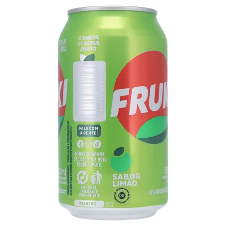 BEBIDA FRUKI SABOR LIMÃO LATA 350ML 360-10