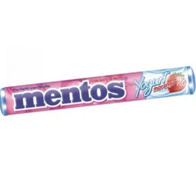 Drop's yogurte morango mentos c/14