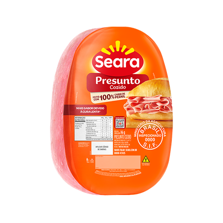 Presunto Cozido Seara Kg Fatiado