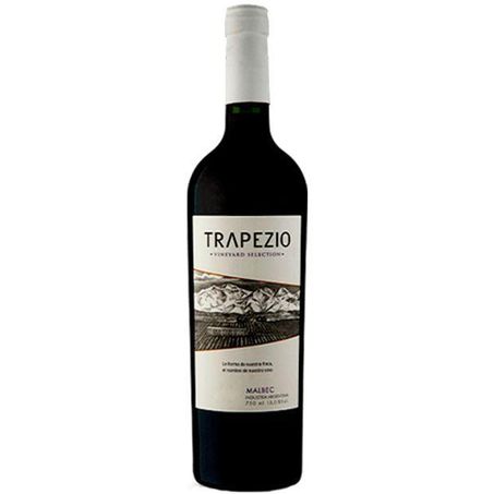 Vinho trapezio 750ml vineyard selection malbec