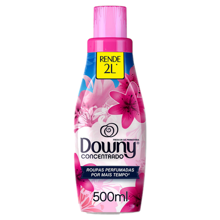Amaciante de Roupas Downy Frescor da Primavera Frasco 500ml