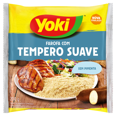 Farofa Yoki Pronta Suave 200g