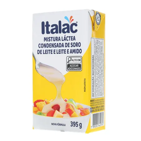 Mistura láctea condensada Italac soro de leite 395g
 360-3