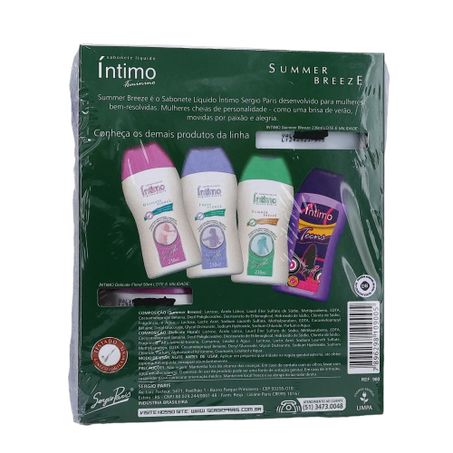 Sabonete intimo sergio paris s.brezz.kit 360-17