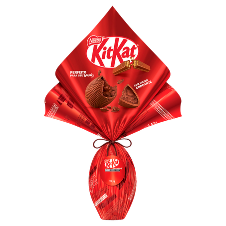 Ovo de Páscoa ao Leite Kitkat Nestlé 338,5g