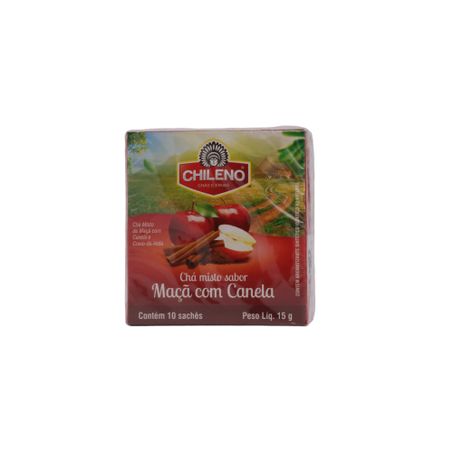Chá Misto Chileno Maça com Canela Caixa com 10un - 15gr 360-1