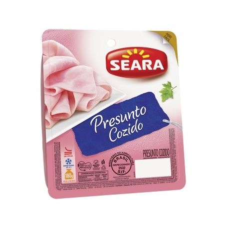 Presunto seara 180g cozido
