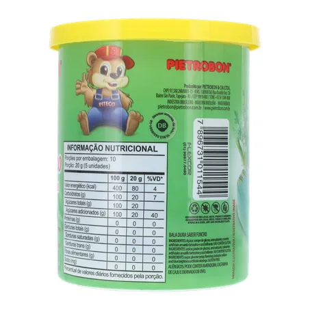 Balas Funcho Erva Doce Pietrobon Pote 200gr 360-25
