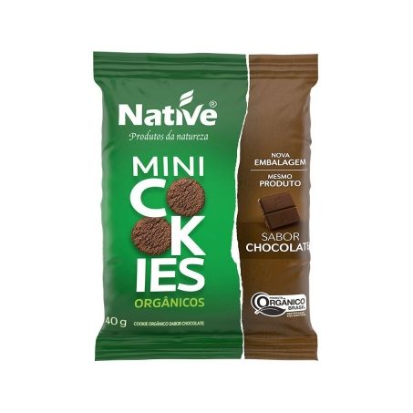 Cookies Native Chocolate Orgânico 40g