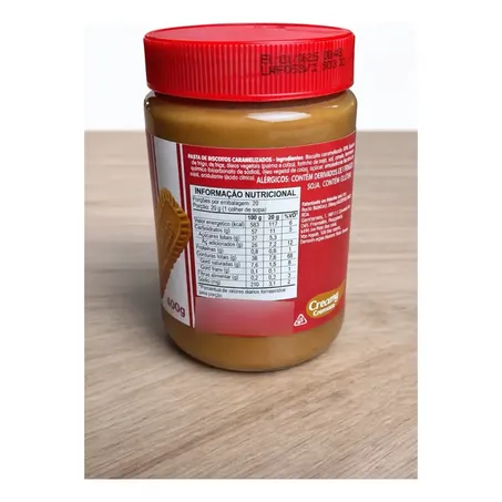 Pasta de Biscoito Belga Lotus Biscoff 400g 360-5