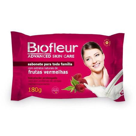 SABONETE EM BARRA FRUTAS VERM ADVANCE BIOFLEUR 180G