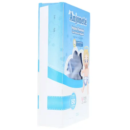 Hastes anjonete azul 150un 360-29