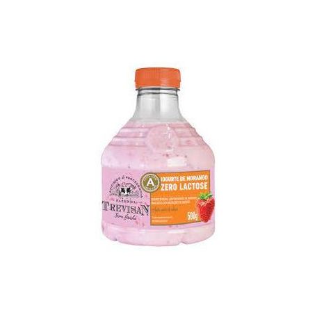 IOGURTE TREVISAN A2 ZERO LACTOSE MORANGO 500G