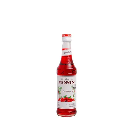 Xarope monin 330ml cranberry