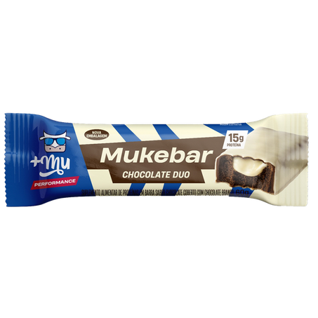 Barra de Proteína Muke Chocolate Duo 60g