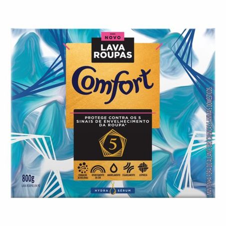 Sabão em Pó Comfort Hydra Serum 800G