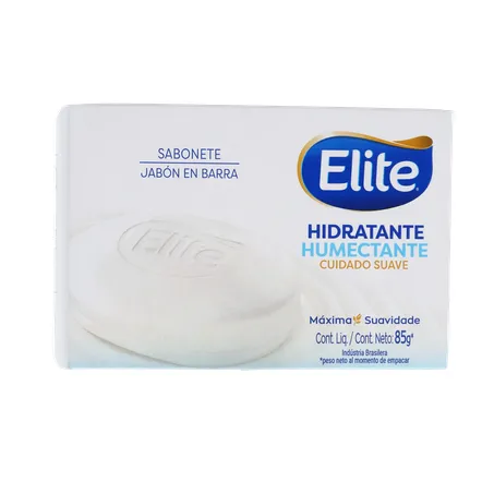 SABONETE EM BARRA ELITE HIDRATANTE CUIDADO SUAVE CAIXA 85G 360-35