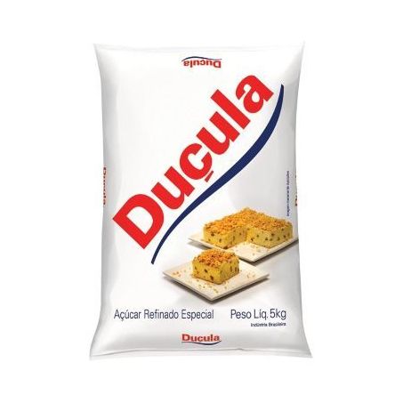 Açúcar refinado duçula 5kg
