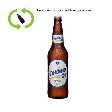 CERV COLONIA ZERO ALCOOL 600ML