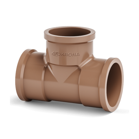 Tee soldavel 25mm krona