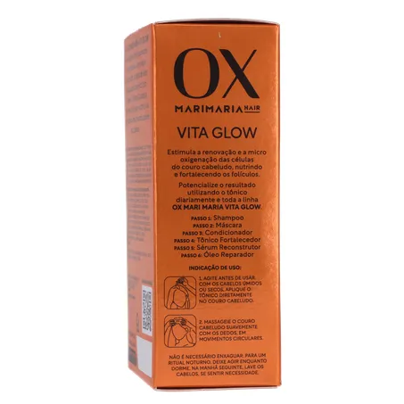 Tônico Capilar Fortalecedor Mari Maria Ox Vita Glow Frasco com 30Ml 360-26