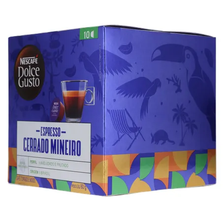 CAFÉ CÁPSULA DOLCE GUSTO CERRADO MINEIRO C/10 360-5