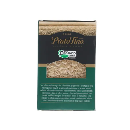 ARROZ PRATO FINO 500G ORGANICO 360-3