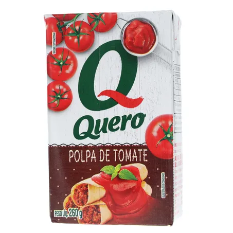 Polpa de Tomate Quero Caixa 260gr 360-19