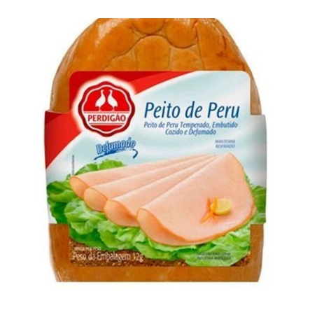 Peito de peru defumado perdigao kg
