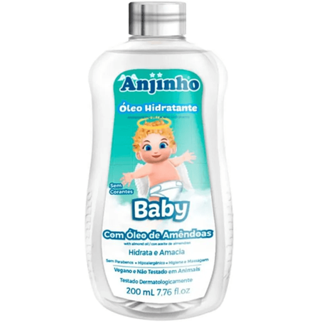 Óleo anjinho hidratante infantil 200ml