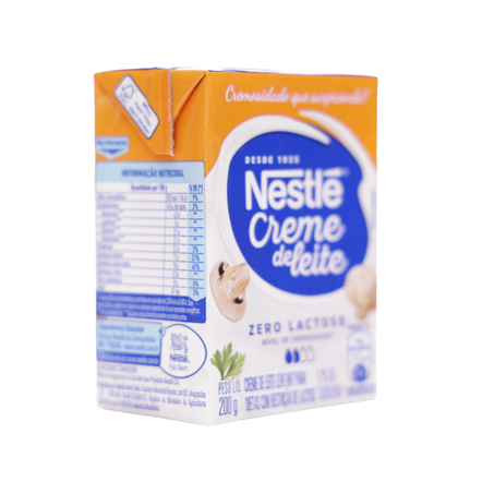 Creme De Leite Leve Zero Lactose Nestlé 200G 360-52