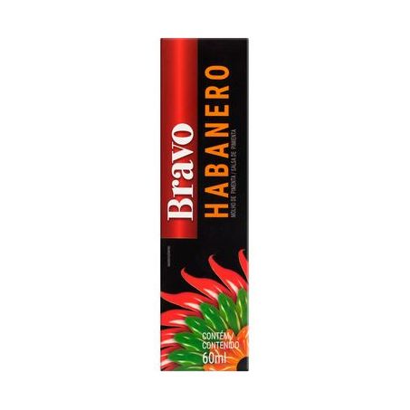 MOLHO DE PIMENTA BRAVO HEBANERO 60ML